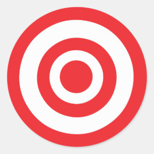 Adesivo Alvo do Bullseye