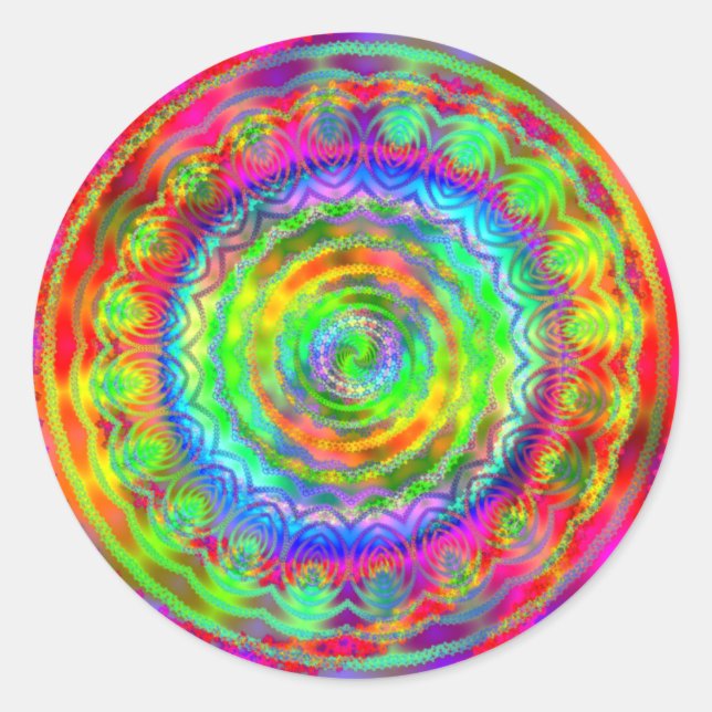 Adesivo Alvo Tiedye (Frente)