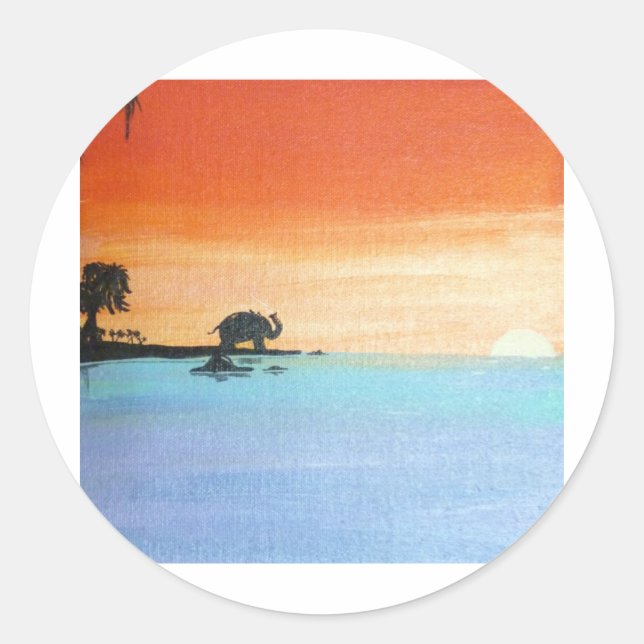 Adesivo Alvorada De Peace_ElephantOfferingPrayers_AnjaliSa (Frente)