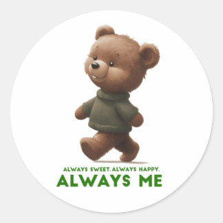 Adesivo Always Happy and Positive | Adorable Gift