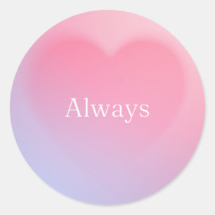 Adesivo "Always" Heart Sticker