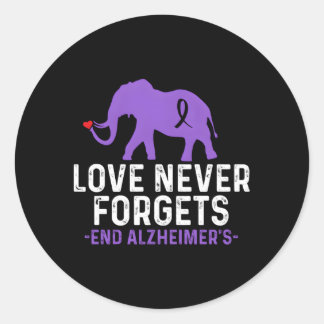 Adesivo Alzheimer Consciência Amor Nunca Esquece Fim Alzhe