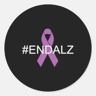 Adesivo Alzheimer #end Heimer Consciência Puro Topo
