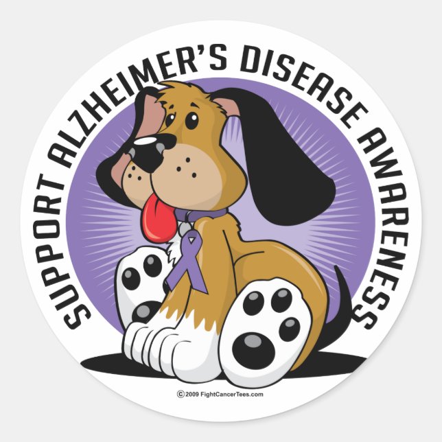 Adesivo Alzheimers Dog (Frente)