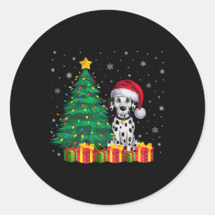 Adesivo Ama de Cachorro de Noel Hat, Dalmaciano