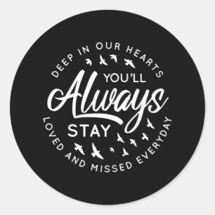 Adesivo Amado e memorial perdido