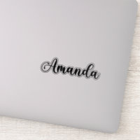 Amanda Name - Caligrafia manuscrita
