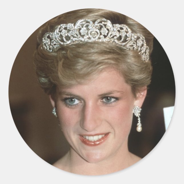 Adesivo Amanhã! HRH Princesa de Gales (Frente)