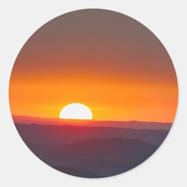 Adesivo Amanhecer em Dordogne (Frente)