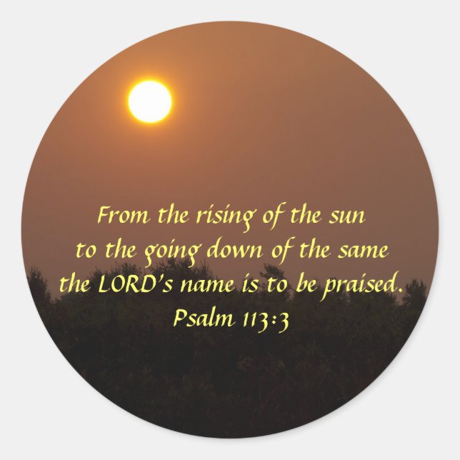 Adesivo Amanhecer no final de junho (Frente)