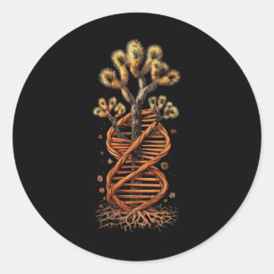 Adesivo Amante da Arte da Natureza de Joshua Tree Dna Vida