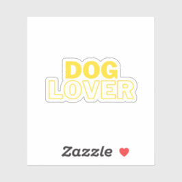 Adesivo Amante de Cachorro