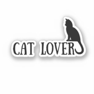 Adesivo Amante de Gatos