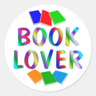 Adesivo Amante de LIVRO