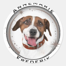 Adesivo Amante de os animais de cães