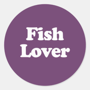Adesivo Amante de Peixes