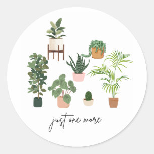 Adesivo Amante de plantas, apenas mais uma Amante de plant
