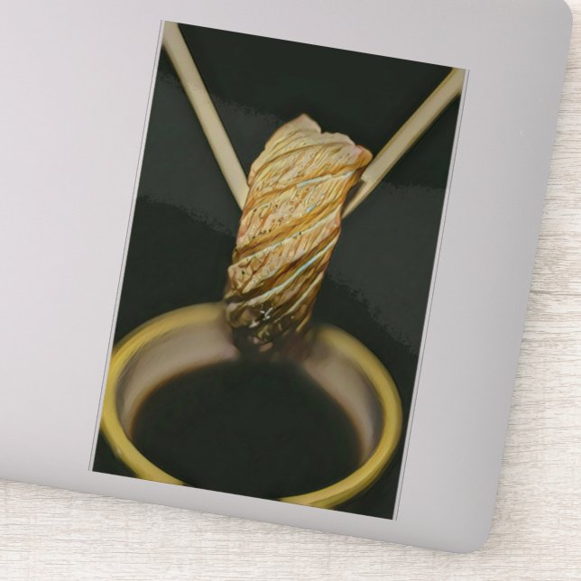 Adesivo Amante de sushi japonês (Detalhe)