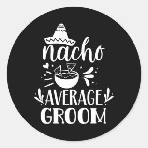 Adesivo Amante do Noivo Mexicano Médio Não é Comum P