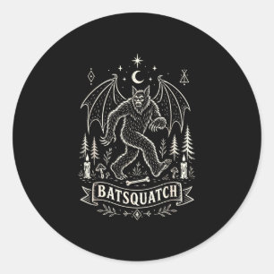 Adesivo Amante do pé grande sasquatch criptoide assustador