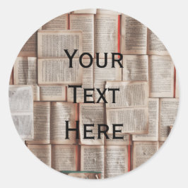 Adesivo Amantes de Livros