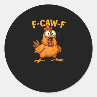 Adesivo Amantes de Pássaros F Caw F Pun Desenho Legal Únic