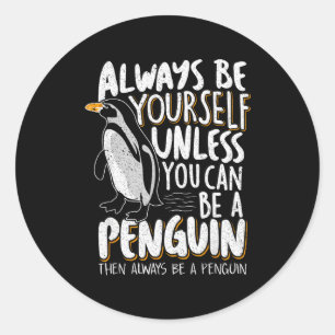 Adesivo Amantes de Pinguins & Pinguins Fofos Sempre Se