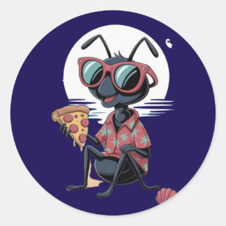 Adesivo Amantes de pizza