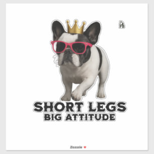 Adesivo Amantes do Cão Bulldog Francês