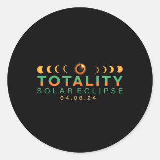 Adesivo Amantes! Total Eclipse Solar 2024 Totalidade 04.08