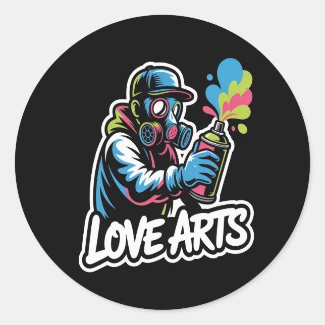 Adesivo Amar ARTS (Frente)