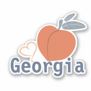 Adesivo Amar Georgia Peach