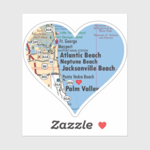 Adesivo Amar Netuno Beach FL