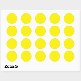 Adesivo Amarelo Brilhante #FFF3000, Pau Amarelo Banana