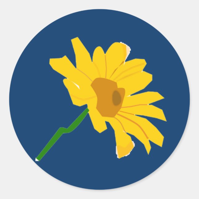 Adesivo amarelo da ventoinha (Frente)