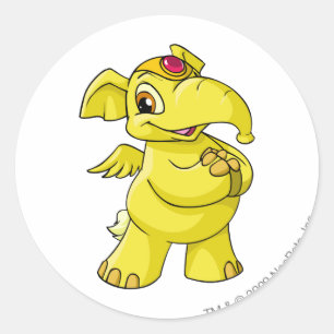 Adesivo Amarelo de Elephante