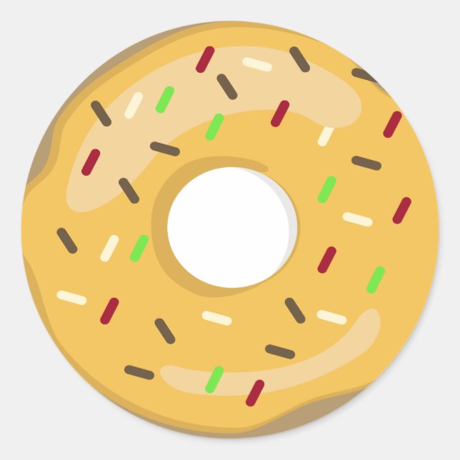 Adesivo amarelo de rosca (Frente)