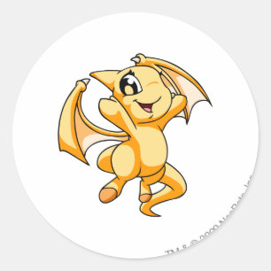 Adesivo Amarelo de Shoyru