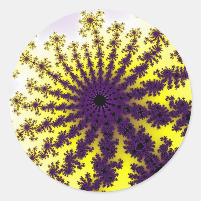 Adesivo Amarelo e Roxo (Frente)