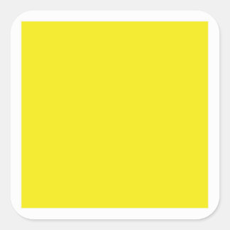 Adesivo amarelo quadrado