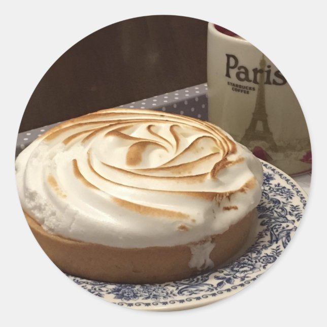 ADESIVO AMARELO - TARTELETTE AU CITRON (Frente)