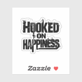 Adesivo Amarrados na Felicidade, Frio de Pesca Cortado Des