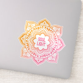 Adesivo Amaya Mandala Pesonalized Custom-Cut Vinyl Sticker