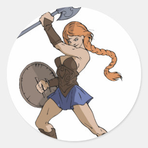 Adesivo Amazons e guerreiros