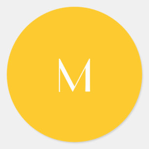 Adesivo âmbar mel claro - adicionar monograma
