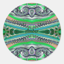 ÂMBER ~ Bonito Sombras Verdes Cor - de - Rosa Verm