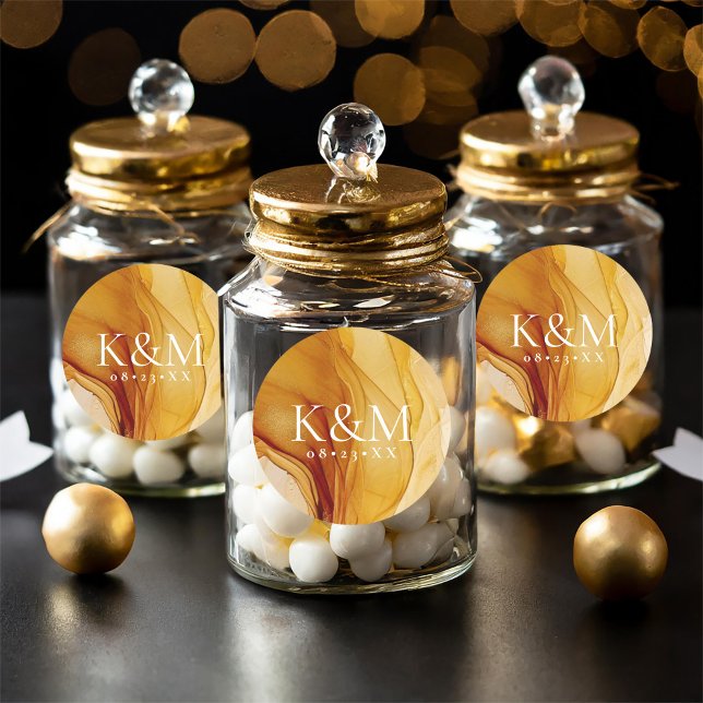 Adesivo Amber Brandy Abstrato Wedding ID1089 (Criador carregado)