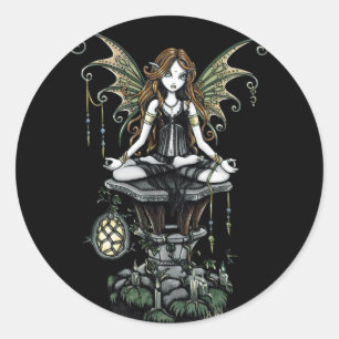Adesivo "Amber" Nature Lotus Fairy Stickers