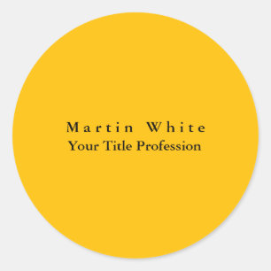 Adesivo Amber Yellow Plain Professional