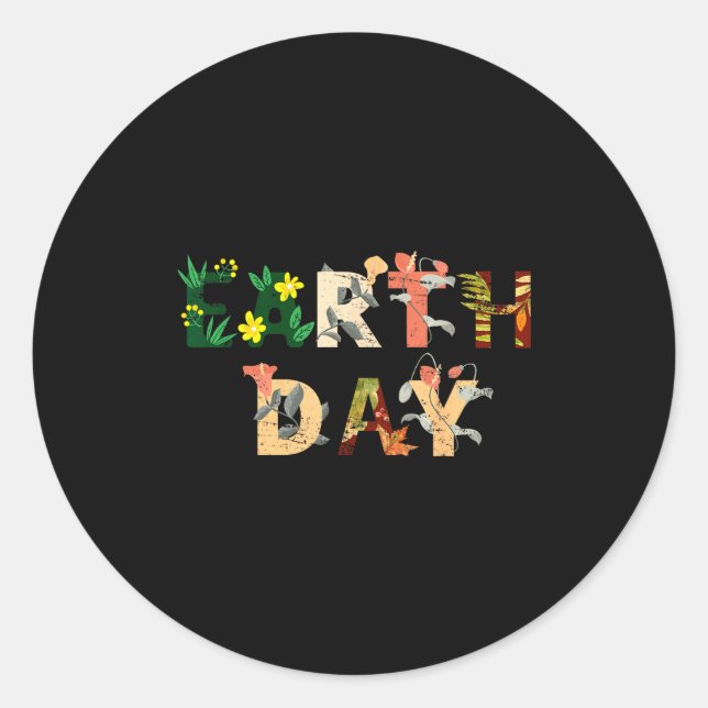 Adesivo Ambiente Dia da Terra  (Frente)